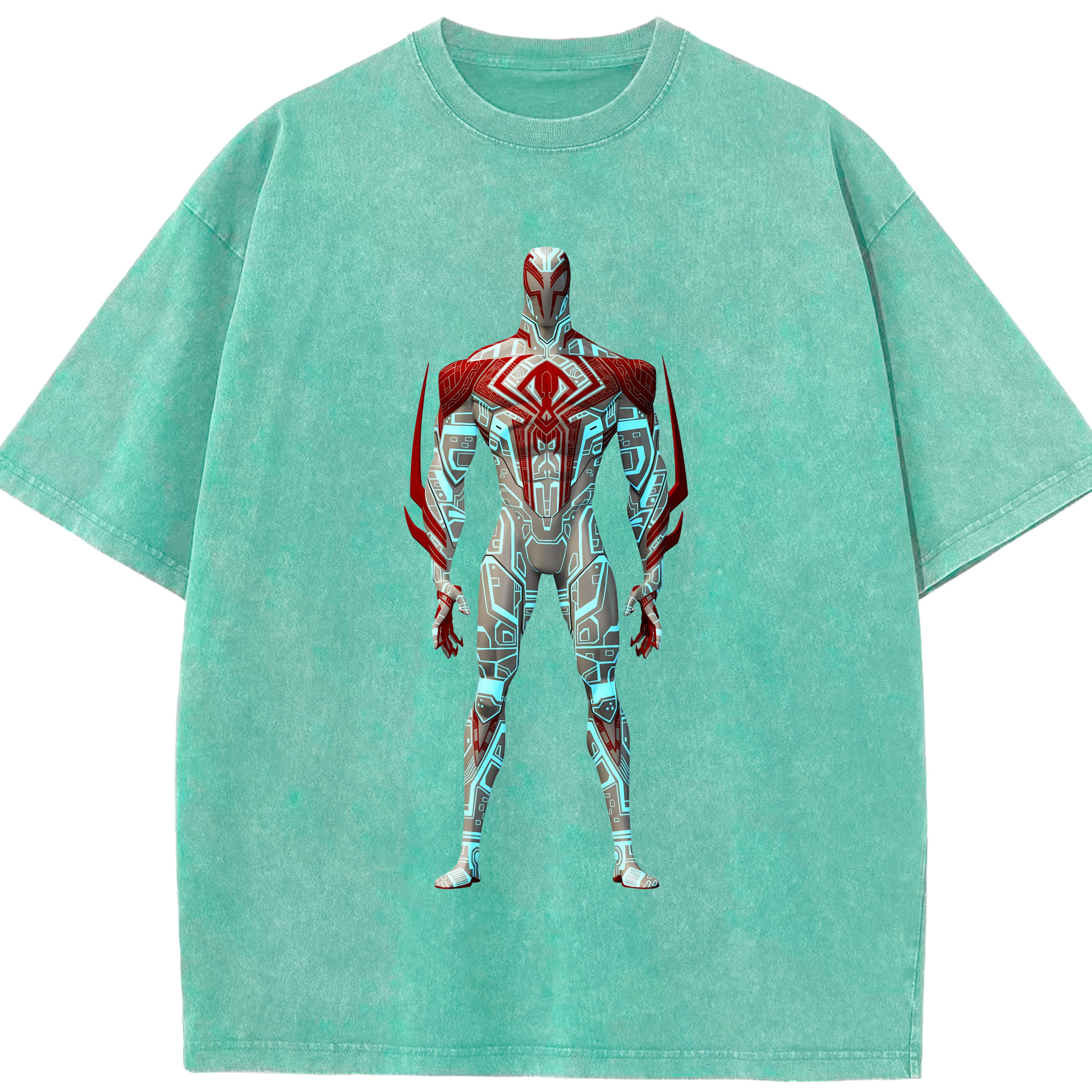 （画像用） Spider Man スパイダーマン 綿100% ヴィンテージ風 半袖Tシャツ（フロントプリント）